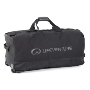 LifeVenture Expedition Wheeled Duffle 120 liter Roll Base - reistas - Zwart
