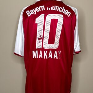 Matchworn Bayern München Shirt - Roy Makaay - Bayern München vs Man U - Signed