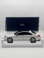 Mercedes Benz S Class AMG Line 2018 White metallic 1:18 Norev 183792