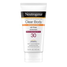Neutrogena Clear Body Protezione solare Spf 30, 5 Fl Oz (147 mL), EU Venditore