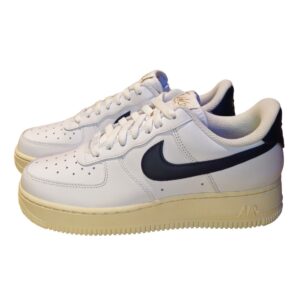 Nike Air Force 1 07 Flyease - White Obsidian Gold - Women's Sz 8 - New in Box