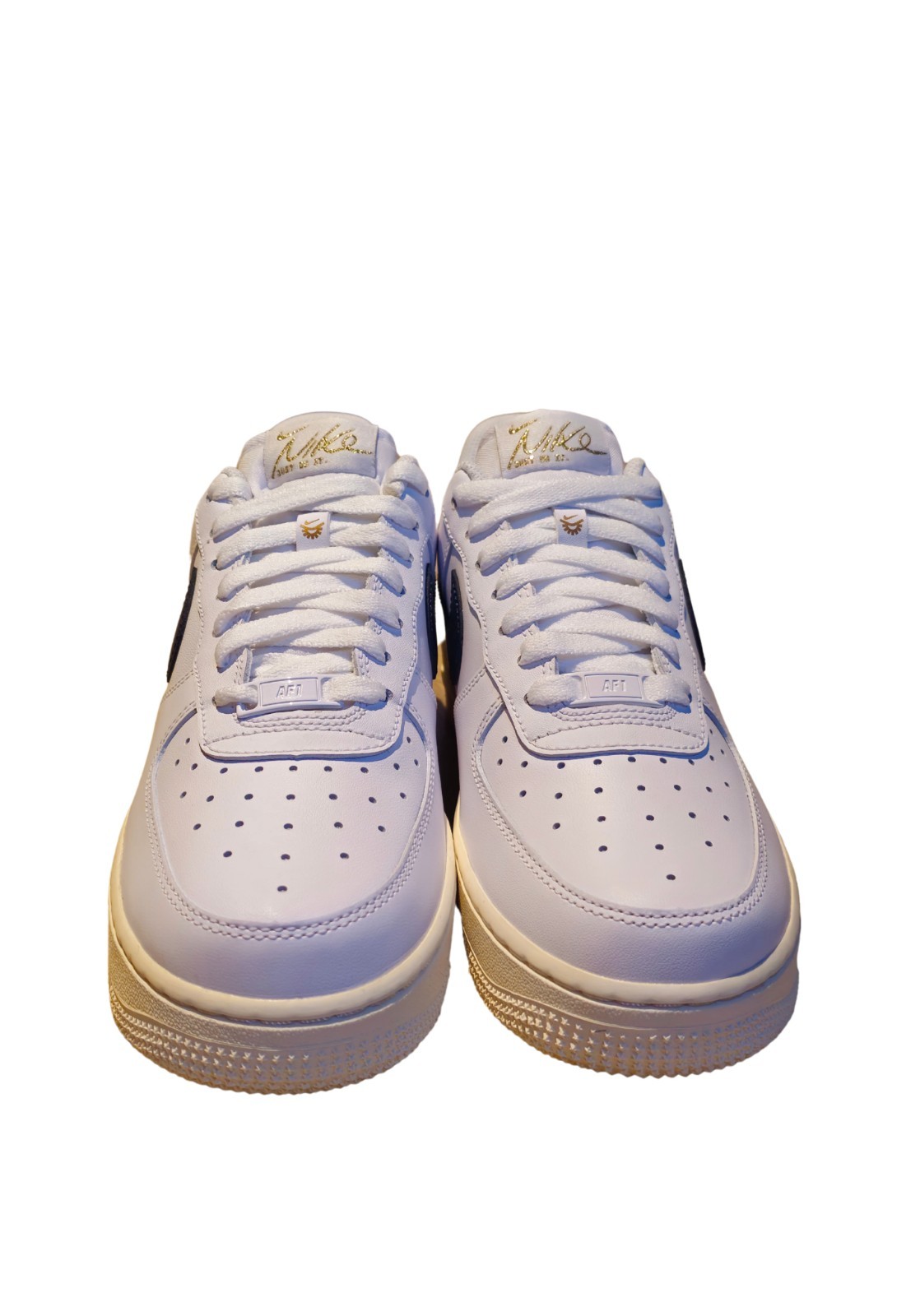 Nike Air Force 1 07 Flyease - White Obsidian Gold - Women's Sz 8 - New in Box 5 Nike Air Force 1 07 Flyease - White Obsidian Gold - Women's Sz 8 - New in Box