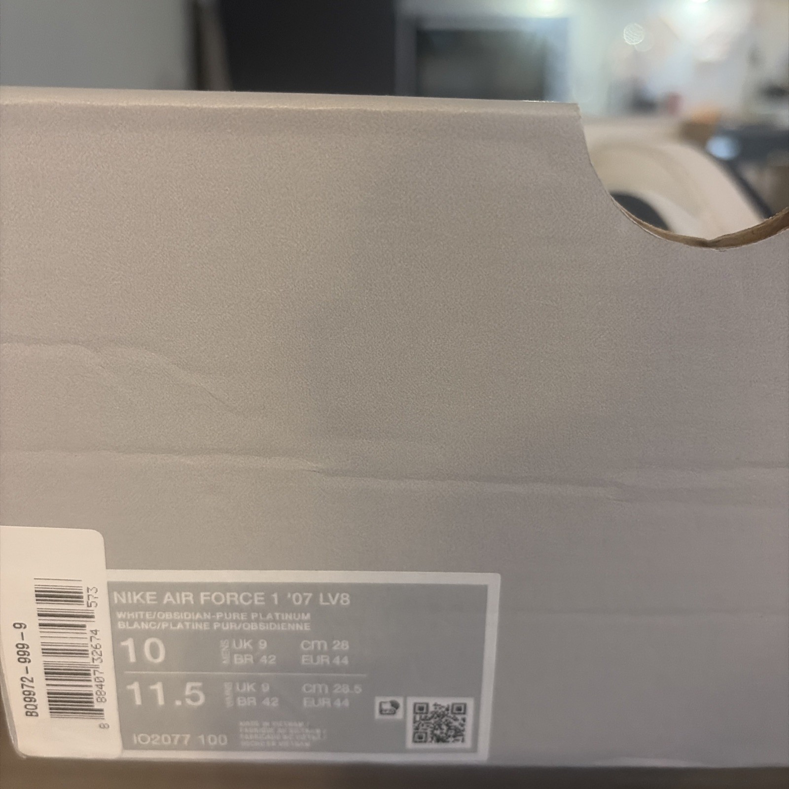 Nike Air Force 1 '07 LV8 Uk 9 EUR 44 IO2077-030 Men's New 8 Nike Air Force 1 '07 LV8 Uk 9 EUR 44 IO2077-030 Men's New
