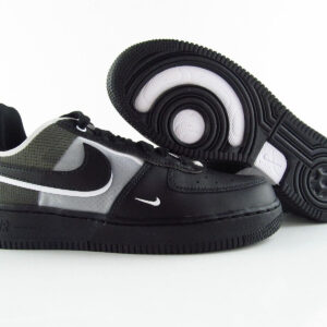 Nike Air Force 1 React Black White DM0573 002 US_6.5 UK_4 EUR_37.5