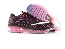 Nike Air Max 2016 Print Sneakers Running White Black 818101 006 US_7 Eur 38
