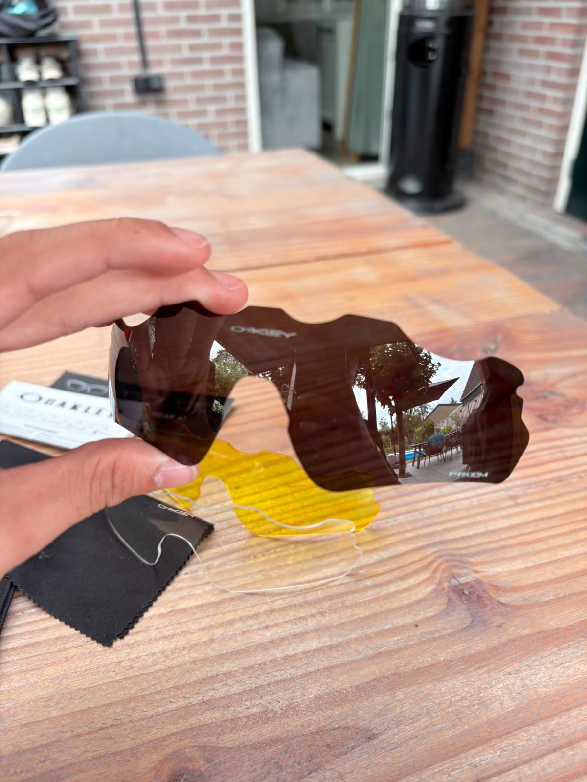 Oakley Radar Prizm Ev Zonnebril Iridium Rood - Nieuw 8 Oakley Radar Prizm Ev Zonnebril Iridium Rood - Nieuw