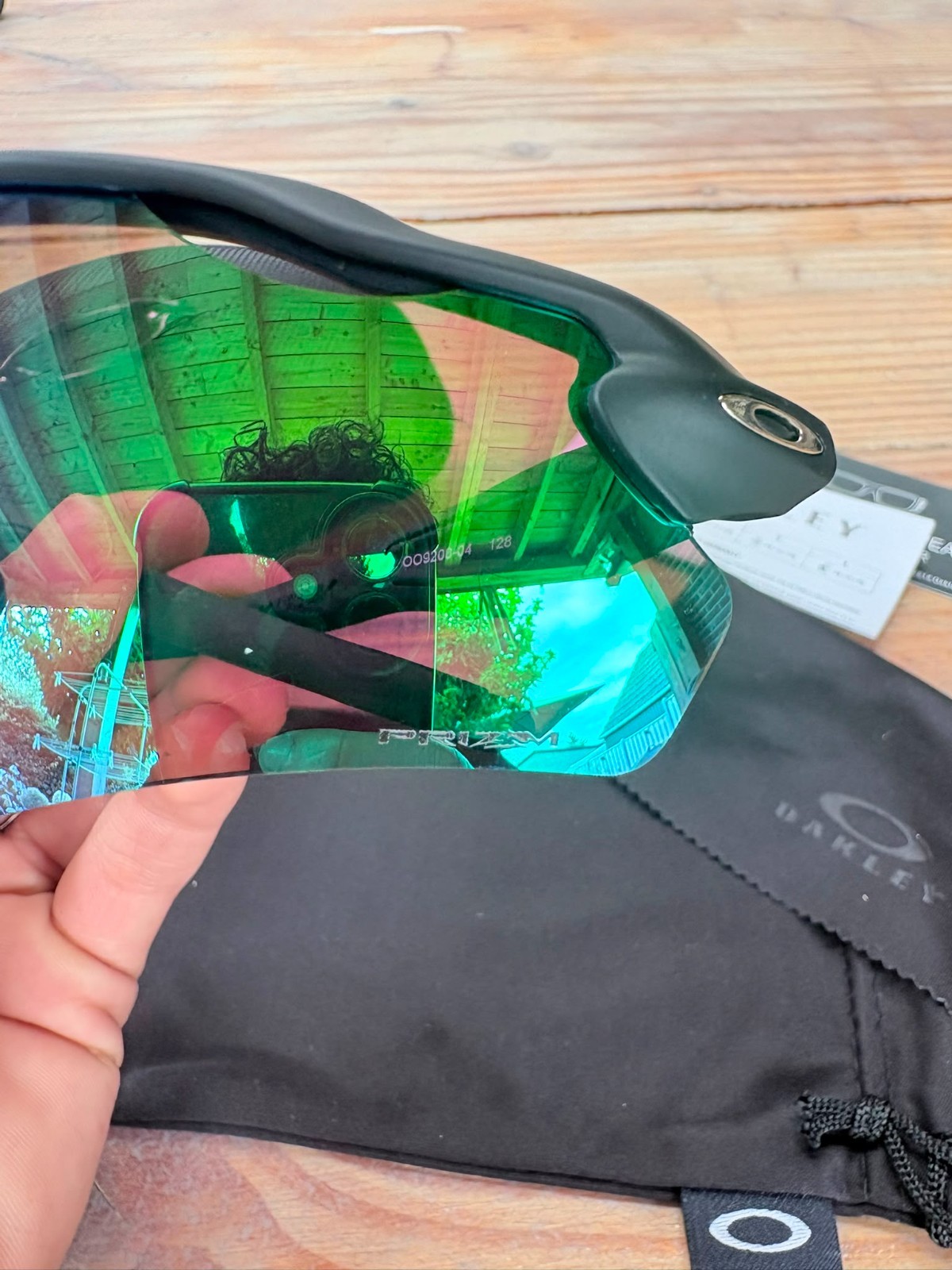 Oakley Radar Prizm Ev Zonnebril Paars/Groen - Nieuw 3 Oakley Radar Prizm Ev Zonnebril Paars/Groen - Nieuw