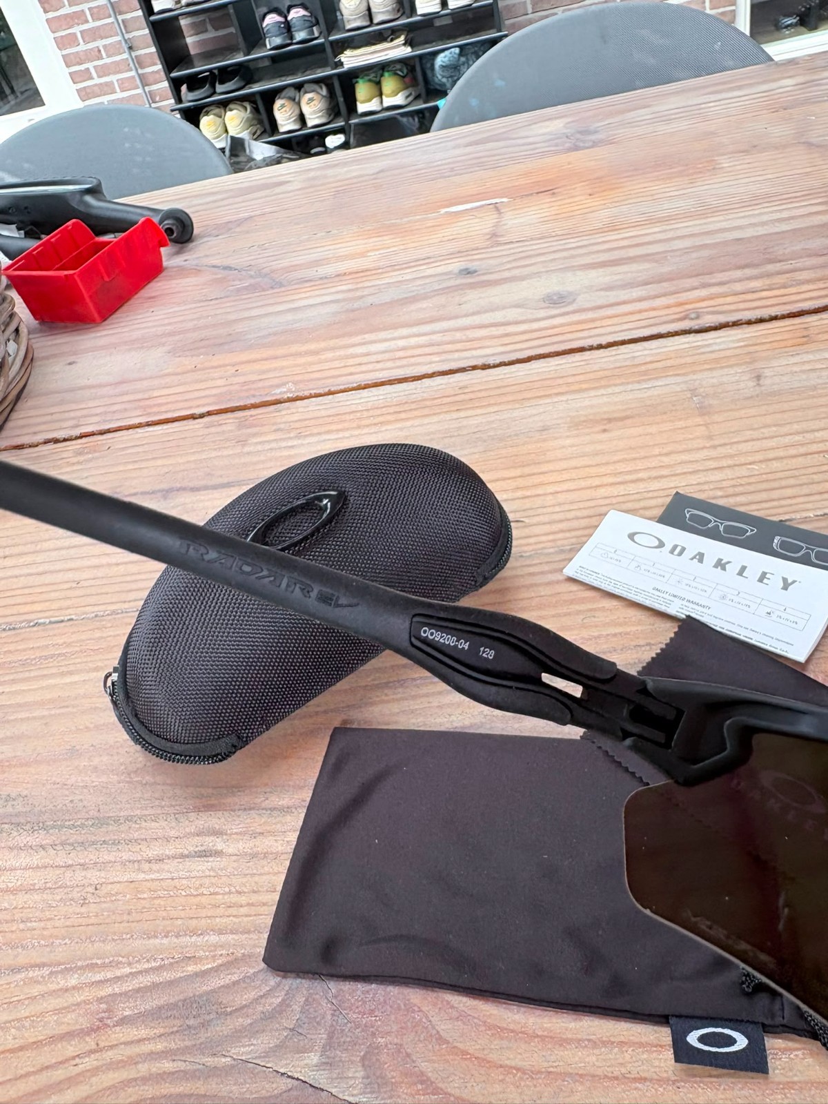 Oakley Radar Prizm Ev Zonnebril Paars/Groen - Nieuw 6 Oakley Radar Prizm Ev Zonnebril Paars/Groen - Nieuw