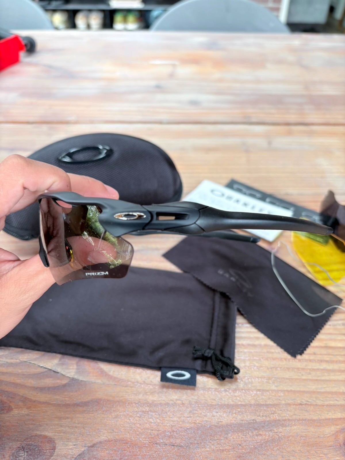Oakley Radar Prizm Ev Zonnebril Smoked Zwart - Nieuw 3 Oakley Radar Prizm Ev Zonnebril Smoked Zwart - Nieuw