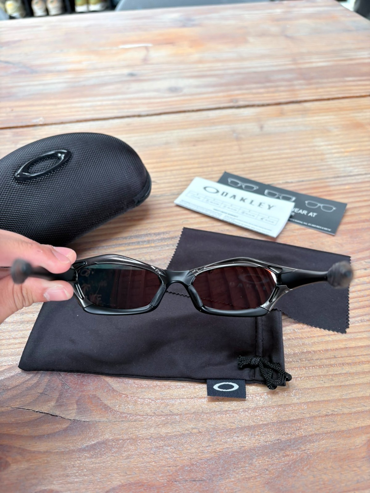 Oakley Splice Zonnebril Iiridium Rood - Nieuw 5 Oakley Splice Zonnebril Iiridium Rood - Nieuw