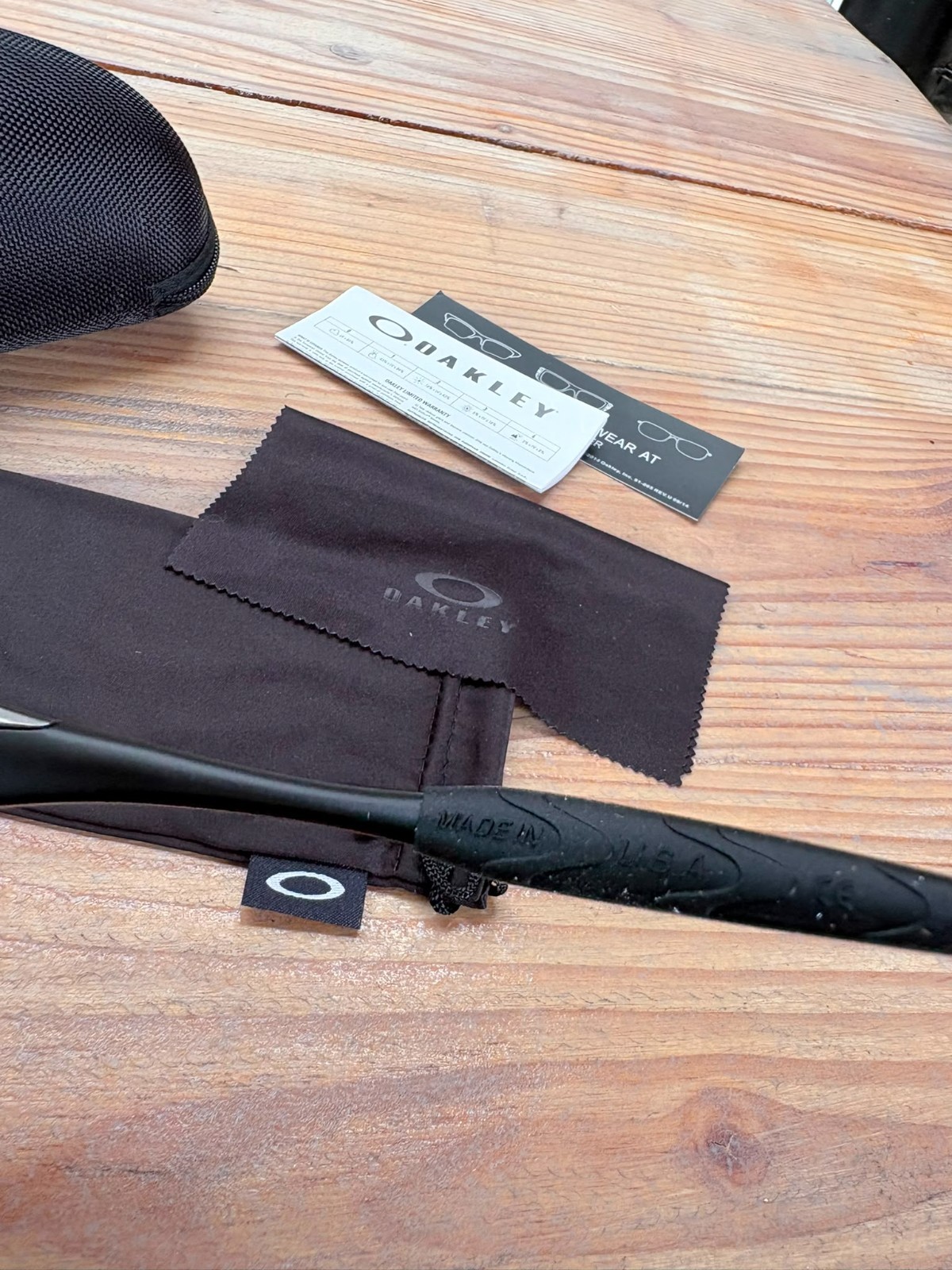 Oakley Splice Zonnebril Iiridium Rood - Nieuw 7 Oakley Splice Zonnebril Iiridium Rood - Nieuw