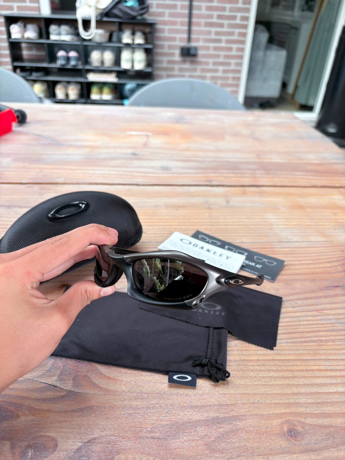 Oakley Splice Zonnebril Zwart - Nieuw 1 Oakley Splice Zonnebril Zwart - Nieuw