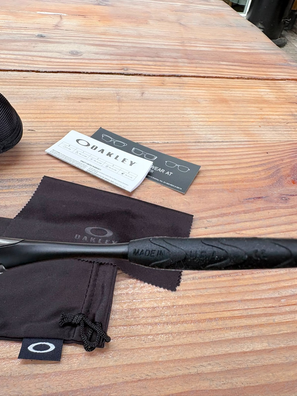 Oakley Splice Zonnebril Zwart - Nieuw 7 Oakley Splice Zonnebril Zwart - Nieuw