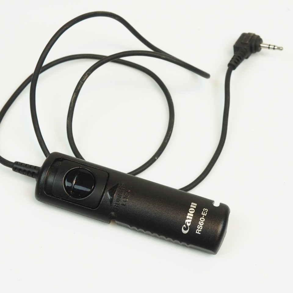 Original Canon RS60-E3 remote switch for EOS 400D 550D 1200D etc. 1 Original Canon RS60-E3 remote switch for EOS 400D 550D 1200D etc.
