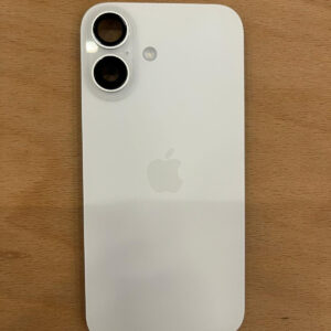 Original iPhone 16 Back Glass Pulled (White)