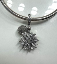 Pandora Sparkling Firework Double Dangle Charm
