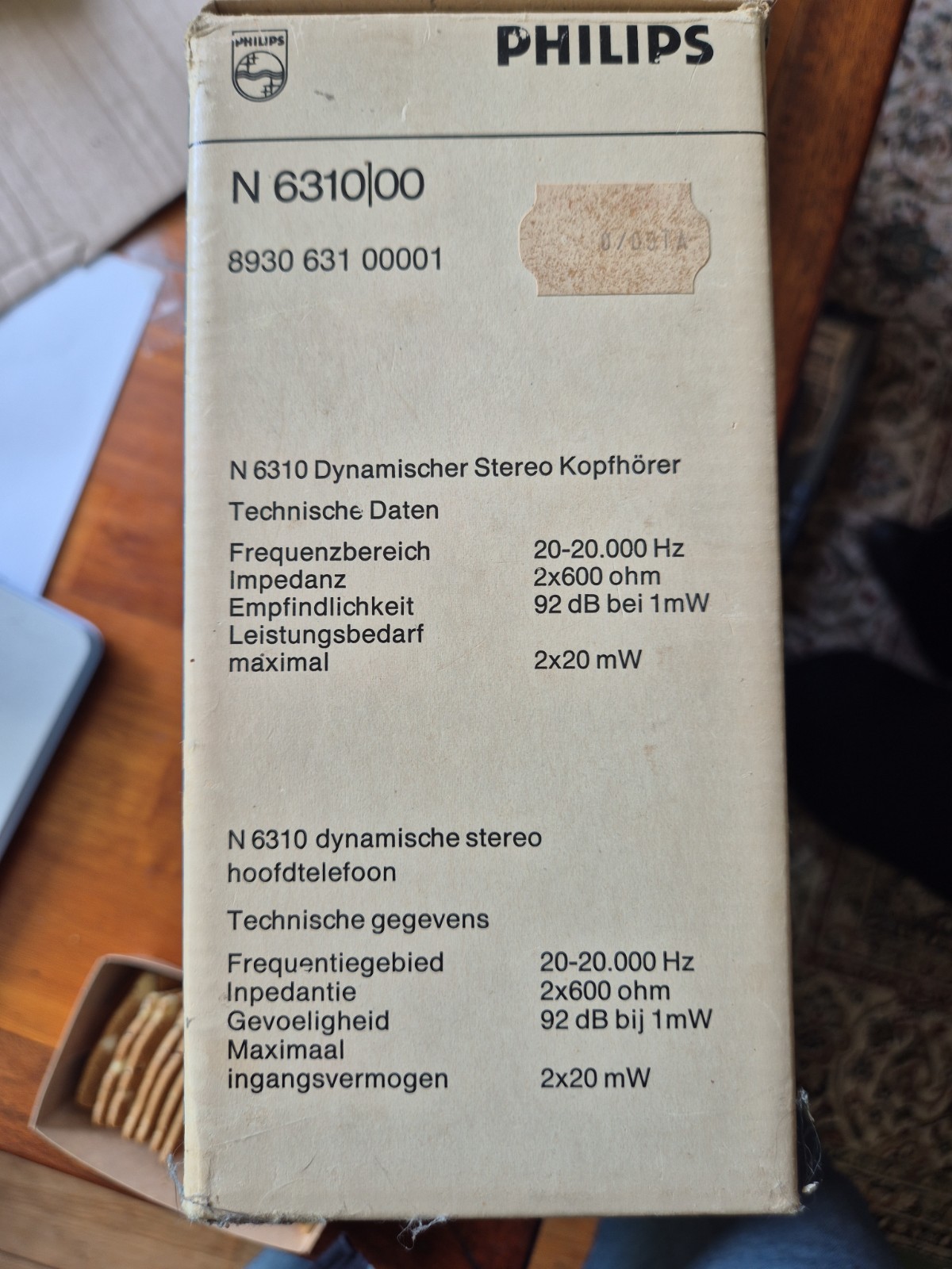 Philips N6310 Dynamic Stereo Headphones + Special Adapter - 100% Working 11 Philips N6310 Dynamic Stereo Headphones + Special Adapter - 100% Working
