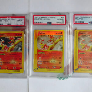 Pokemon Moltres H20 Holo-Reverse & Rare e-Reader Series Skyridge PSA 10 WOTC