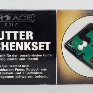 Pro Ace Golf Putter Set in Ledertasche