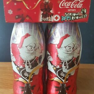 RARE Coca Cola Serious 3FM Request 0,25l 4 pack Aluminium bottles from 2007