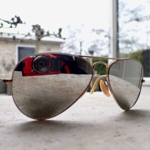 Rayban Aviators Sunglasses Mirror Glasses ca. 1950