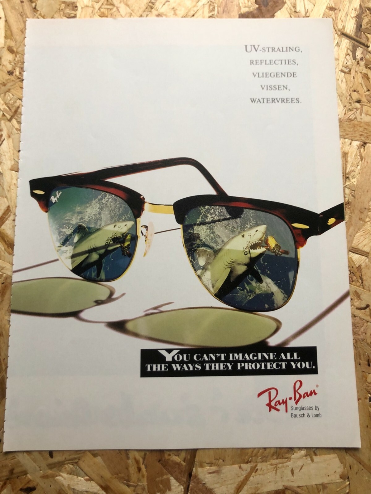 Rayban Ray ban shark sunglasses 1991 1997 Vintage Magazine Print ad Fashion box1 1 Rayban Ray ban shark sunglasses 1991 1997 Vintage Magazine Print ad Fashion box1