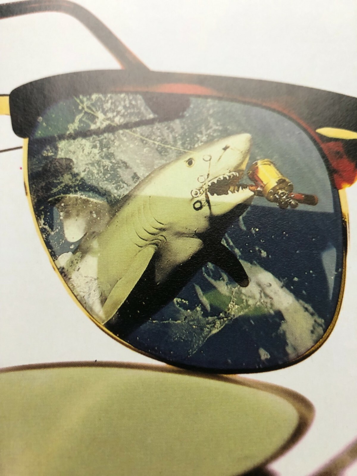Rayban Ray ban shark sunglasses 1991 1997 Vintage Magazine Print ad Fashion box1 2 Rayban Ray ban shark sunglasses 1991 1997 Vintage Magazine Print ad Fashion box1
