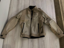 Rev’it! motorjas beige/khaki – maat M – ventilatie/mesh