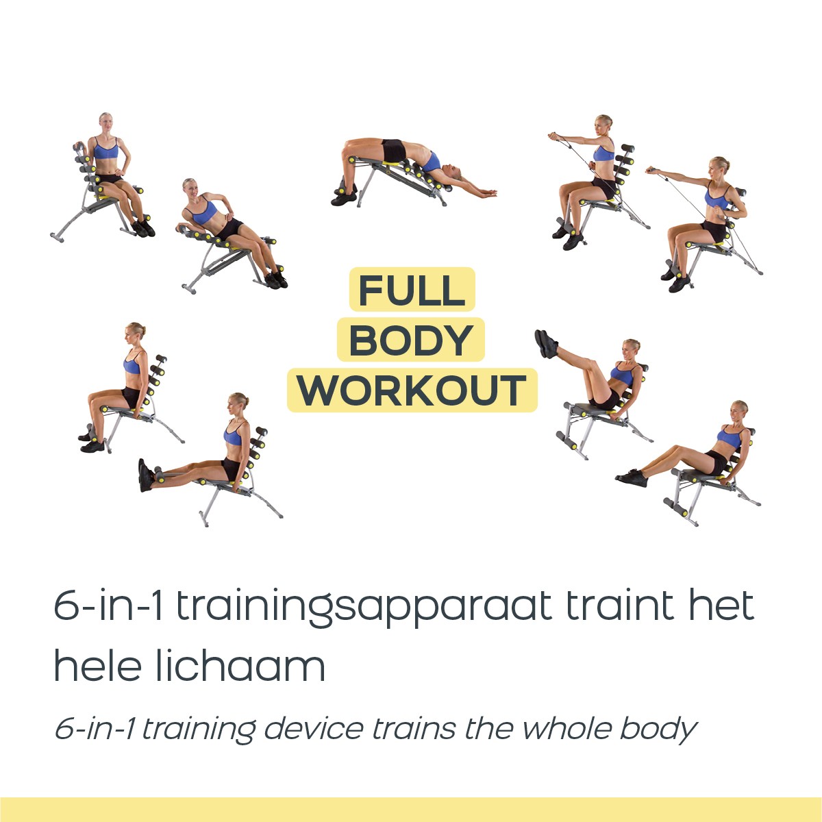 Rock Gym - Dispositivo fitness 6 in 1 3 Rock Gym - Dispositivo fitness 6 in 1
