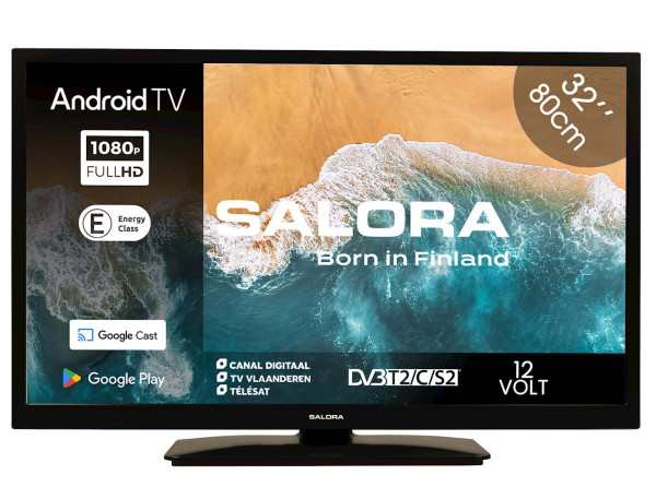 Salora 32MBA300 32 FHD Android Smart 12V Mobile Televisie 1 Salora 32MBA300 32 FHD Android Smart 12V Mobile Televisie