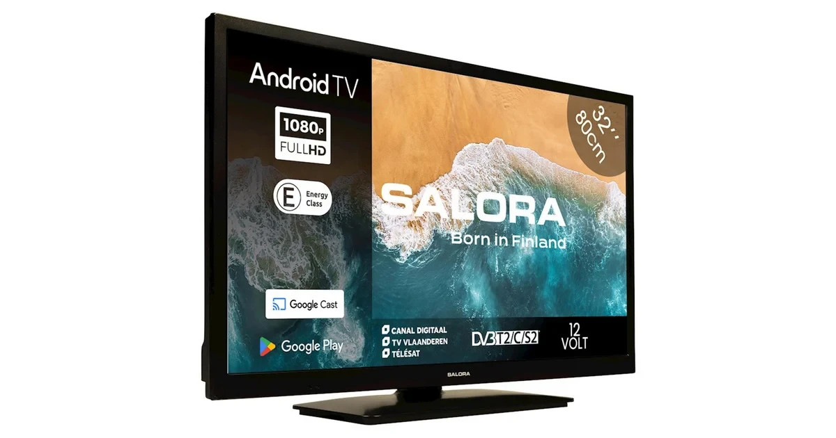 Salora 32MBA300 32 FHD Android Smart 12V Mobile Televisie 2 Salora 32MBA300 32 FHD Android Smart 12V Mobile Televisie