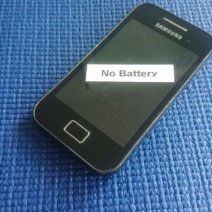 Samsung Galaxy Ace GT-S5830 - Onyx Black Smartphone — Faulty