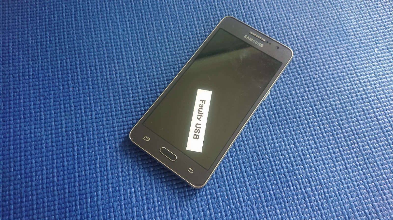 Samsung Galaxy Grand Prime SM-G530FZ - 8GB - Grey — Faulty USB Port 1 Samsung Galaxy Grand Prime SM-G530FZ - 8GB - Grey — Faulty USB Port