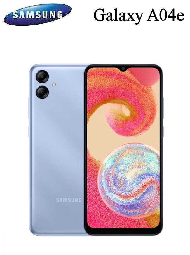 Samsung SM-A042F Smartphone Galaxy A04e - 32GB - Blue 1 Samsung SM-A042F Smartphone Galaxy A04e - 32GB - Blue