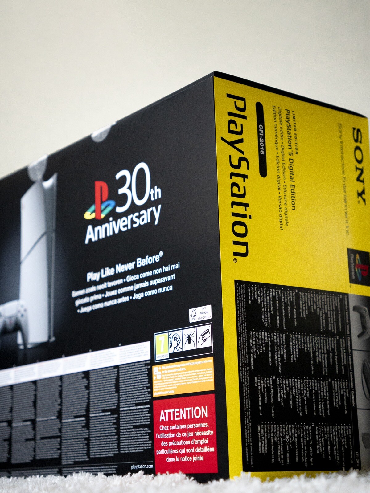 Sealed Playstation 5 30th anniversary edition Digital 3 Sealed Playstation 5 30th anniversary edition Digital