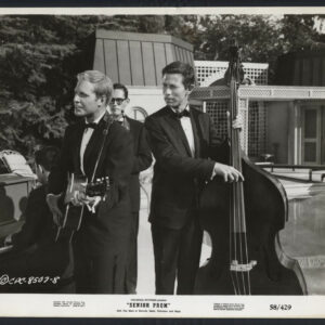 Senior Prom ’58 PAUL HAMPTON JAMES KOMACK GUITAR DOUBLE BASS