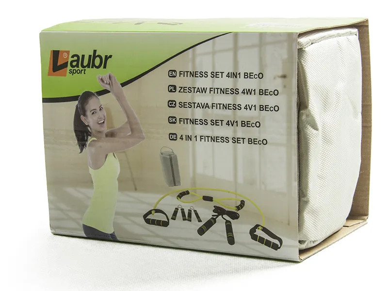 Set Pro Fitness 4 in 1 Laubr Sport Verde 3 Set Pro Fitness 4 in 1 Laubr Sport Verde