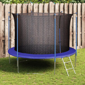 Sicherheitsnetz für runde Trampoline PE wetterfest Ersatznetz 6 Stangen
