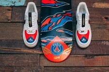 Size 9-Nike limited edition shoes men, designt in paris,no longer available