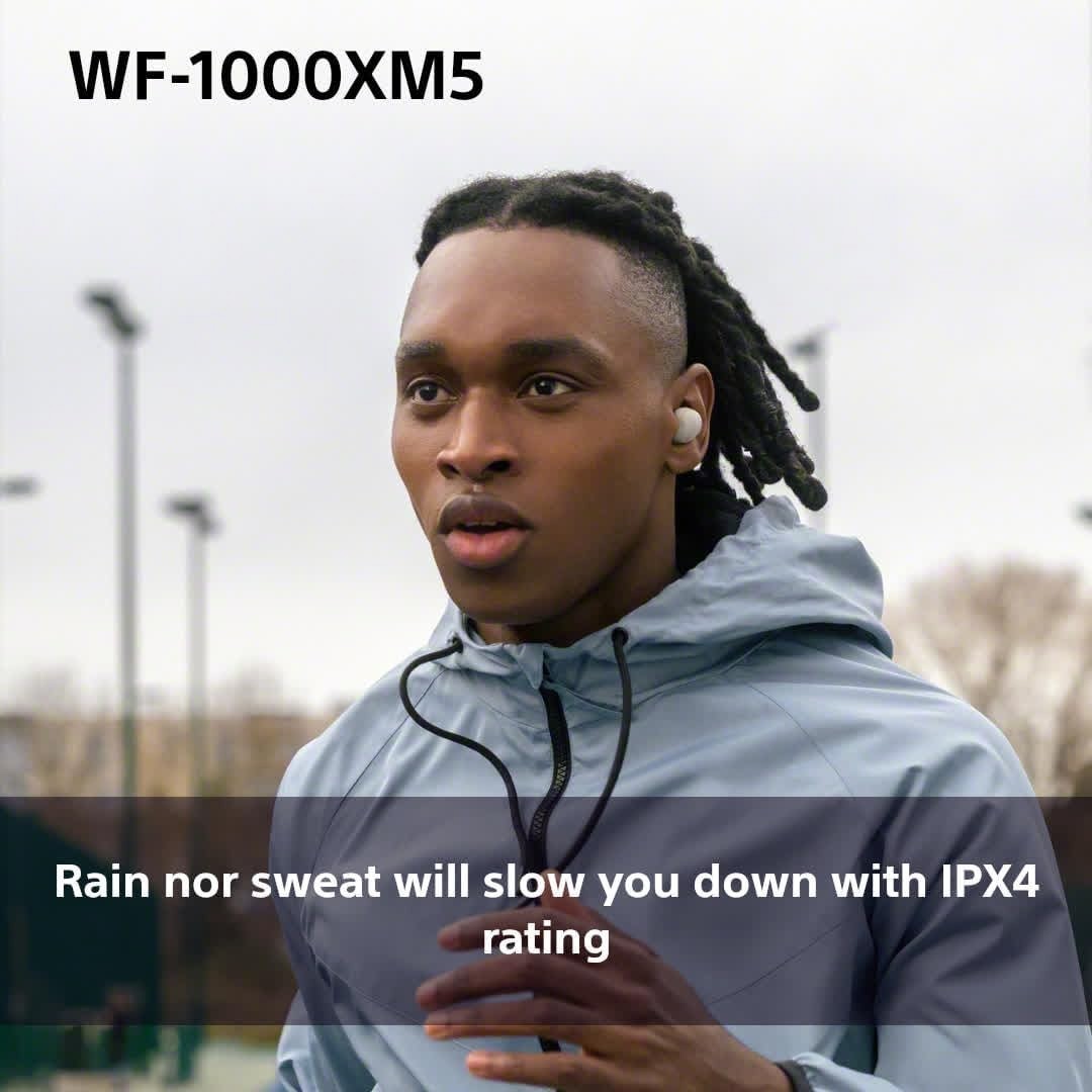 Sony WF-1000XM5 True Wireless Noise Canceling In-Ear Headphones Bluetooth Silver 9 Sony WF-1000XM5 True Wireless Noise Canceling In-Ear Headphones Bluetooth Silver
