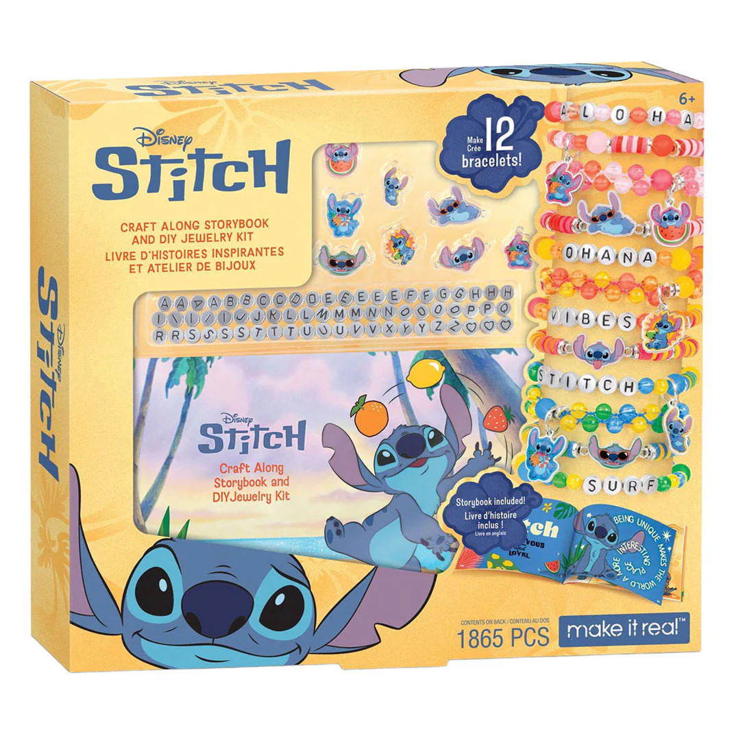 Spectron Make it real - stitch sieraden- en knutselset 1 Spectron Make it real - stitch sieraden- en knutselset