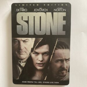 Stone Limited Edition Steelbook DVD Robert De Niro, Edward Norton Metal Case R2