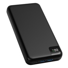 Strex Powerbank 27000mAh 22.5W Fast Charger USB-A/USB-C LED for iPhone Samsung