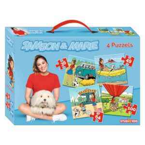 Studio 100 Samson & marie puzzel - 4 in 1