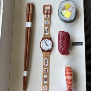 Swatch Hors d'Oeuvre Sushi Special Pack GF112PACK NOS 2001 Full Set Receipt