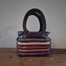 Systyle PARIS Tas Square Handtas Harmonica Schoudertas Unieke Retro