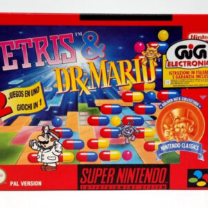 Tetris & Dr. Mario Super Nintendo SNES Collector