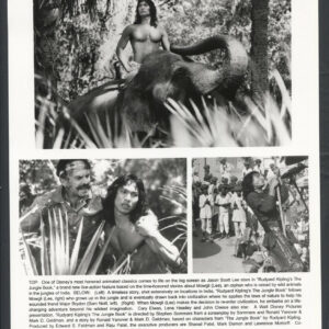 The Jungle Book ’94 JASON SCOTT LEE SAM NEILL ELEPHANT