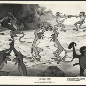 The Jungle Book WALT DISNEY CARTOON ANIMATION APES DANCING