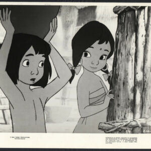 The Jungle Book WALT DISNEY CARTOON ANIMATION THE GIRL MOWGLI WATER